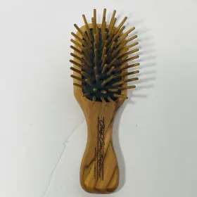 A340 CHRISTENSEN Chris Wood Pin Brush Wooden Won Coat Gentle #2