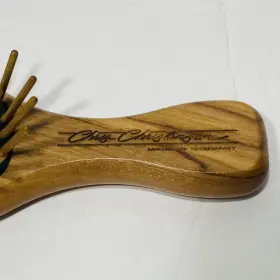 A340 CHRISTENSEN Chris Wood Pin Brush Wooden Won Coat Gentle #3
