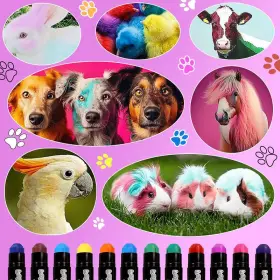 313103514528 CKANDCK Temporary Pet Hair Dye Fur Paint Pens #2