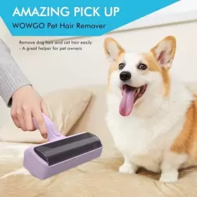 PHR001 CLAWTASTIC Pet Hair Remover Roller Lint Cat Dog #3