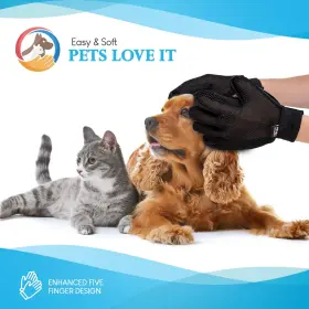 673681014255 CLEANHOUSE PETS Single Glove Right Pet Hair Wash #3
