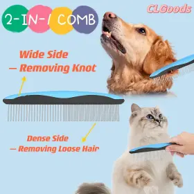 757876782270 CLGOODS Pet Brush Comb Cat Dog Sheddi #3