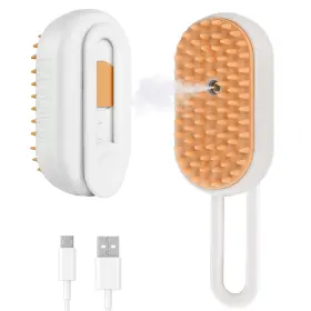 720141013102 CLIPEN Cat Steam Brush Rechargeable Dogs Anti