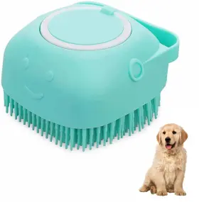 768434987655 CLSHES Silicone Dog Cat Brush Hair Pet Cleaning