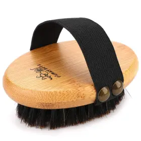 303276881343 CLUMSY PETS Palmheld Brush Boar Bristles Elastic #2