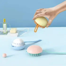 793288206430 CNTOPONGLONG Pet Bath Brush Dog Cat Silicone #2