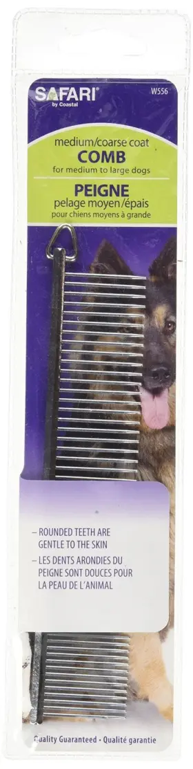 015568929991 COASTAL Pet Safari Dog Comb Coarse Coats Rotat #2