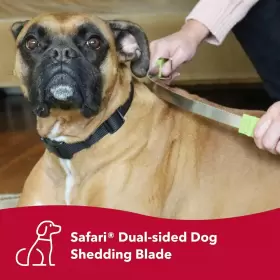 015568933394 COASTAL Pet Safari Dual Dog Shedding Blade Steel #2