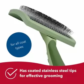 076484946202 COASTAL Pet Safari Curved Firm Slicker Dog Brush #3