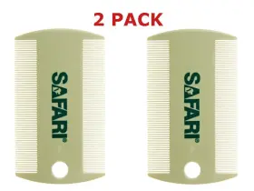 CCPW6171 COASTAL PET Safari Cat Double Flea Comb Pack