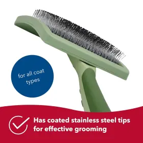 445034661682 COASTAL PET PRODUCTS Safari Curved Firm Slicker #3