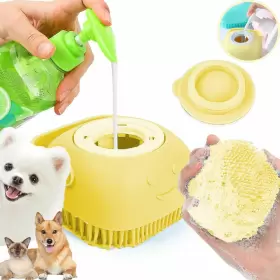 738634034220 COFOND Dog Bath Brush Scrubber Silicone Pet Wa