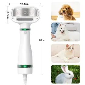 690006092897 COLORCORAL Pet Hair Dryer Brush Safe Flexible #2