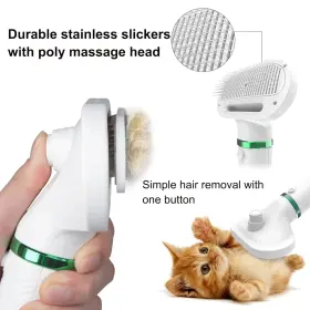 690006092897 COLORCORAL Pet Hair Dryer Brush Safe Flexible #3