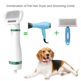 690006092897 COLORCORAL Pet Hair Dryer Brush Safe Flexible