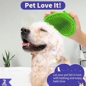 744759385512 COMOTECH Dog Bath Brush Shampoo Scrubber #3
