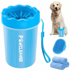 769282422602 COMOTECH Dog Paw Cleaner Washer Buddy Muddy Pet