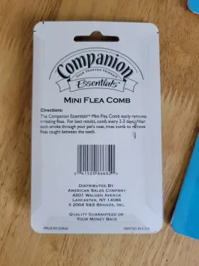 041520866820 COMPANION ESSENTIALS Mini Flea Comb #3