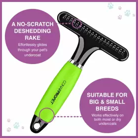 074108420077 CONAIRPRO DOG CAT Brush Shedding Ideal Pets Rake #3
