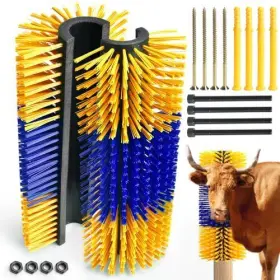 717225916305 CONLI Livestock Scratching Brush Screws Horse