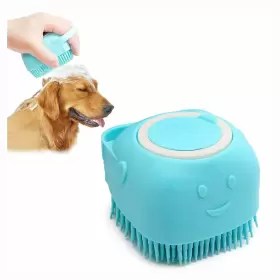 618202809828 CONSIO Dog Scrubber Bath Pet Bathing Brush