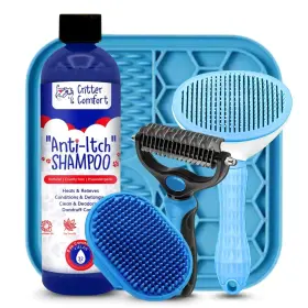 850011852460 CRITTER COMFORT Dog Shedding Itchy Skin Kit