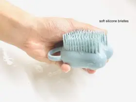 744119220514 CTPENG Dog Bath Brush Pet Shampoo Cat Puppies #3