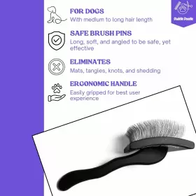 197644801398 DADDLE DOODLE Dog Slicker Brush Especially #2