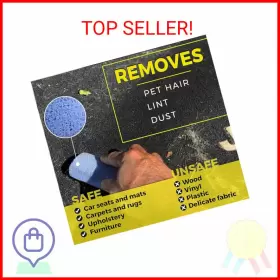 726084134904 DASKSHA Pack Pet Hair Remover Car Pumice Stone #2
