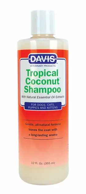 087717900328 DAVIS MANUFACTURING Tropical Coconut Pet Shampoo