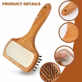692759798880 DC QZHMKJ PET Kylepet Dog Brush Double Slicker #2