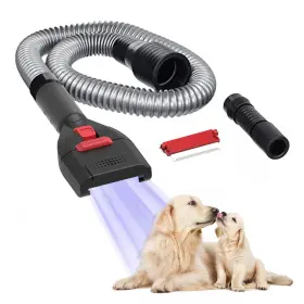 711181756227 DEFURRY Pet Vacuum Brush Shedding Dog Cat Loose
