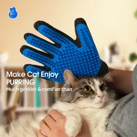 294019366941 DELOMO Efficient Pet Hair Remover Gloves Gentle #3
