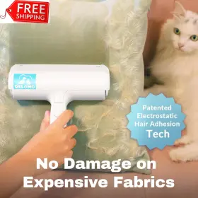DELOMO2009 DELOMO Pet Hair Remover Lint Roller Cat Dog Fo #2