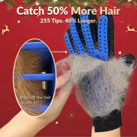 AE-YLY1000-TMM DELOMO Pet Gloves Cat Brushes Gentle Shedding #2