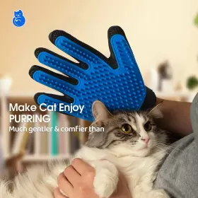 AE-YLY1000-TMM DELOMO Pet Gloves Cat Brushes Gentle Shedding #3