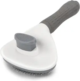 EP-GM-135-GRY DEPETS Cleaning Slicker Brush Dog Cat Bunny Pet