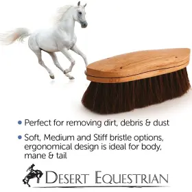 851249000098 DESERT EQUESTRIAN Legends Kelso Body Brush #3