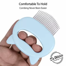 618149406319 DEWILDE TRADING CO Cat Comb Massage Light Hair #3