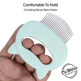 618149406432 DEWILDE TRADING CO Cat Comb Massage Light Hair #3