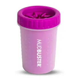 084297308865 DEXAS Mudbuster Dog Paw Washer Cleaner Fuchsia