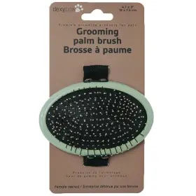 GDP18 DEXYPAWS Pet Palm Brush Sage Dog Cat Tool