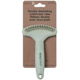 GDP23 DEXYPAWS Pet Double Deshedding Undercoat Rake Sage Tool