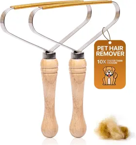 Guamoqi DIAFLINE Pet Hair Removal Tool Carpet Rake Squeegee