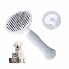 747832718863 DIECALLAN Cat Brush Gently Removes Loose Mats