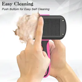 445054554544 DIPOO Cleaning Pet Brush Skin Deshedding Tool #3