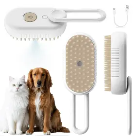 PS-DGB-CB02 DISFLMM Cat Steam Brush Shedding Pet Groomer
