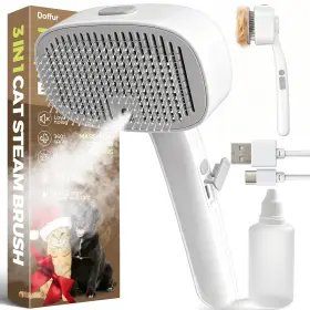 445032049079 DOFFUR Cat Steam Brush Dog Rechargeable