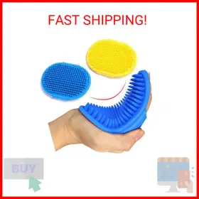 761210483624 DOG GROOMING BRUSH Pet Shampoo Bath Shedding Soo