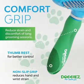 850044098064 DOGGIEZ PET SUPPLIES Dog Brush Shedding Rake Cat #3